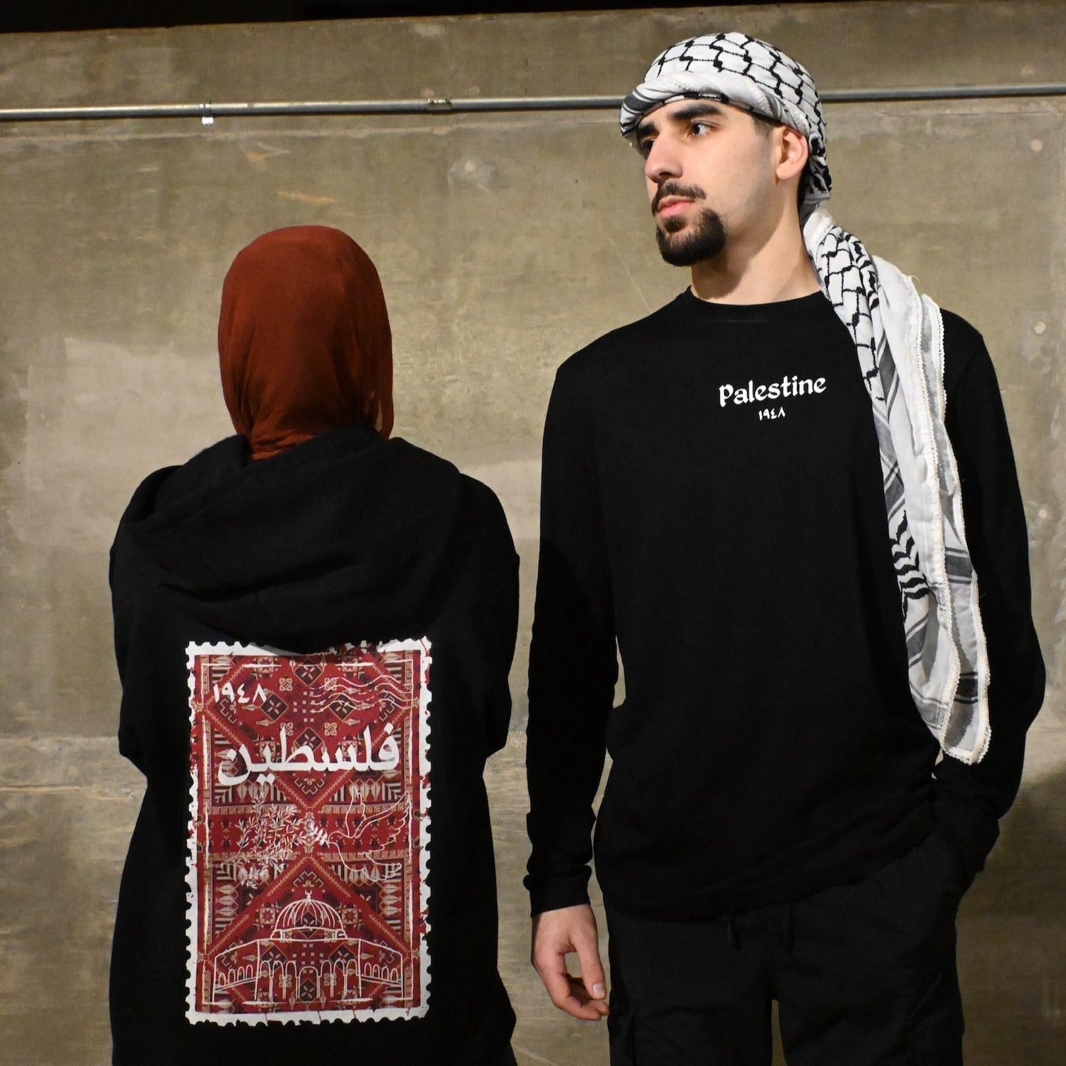 Palestine Postage Crewneck - Unisex