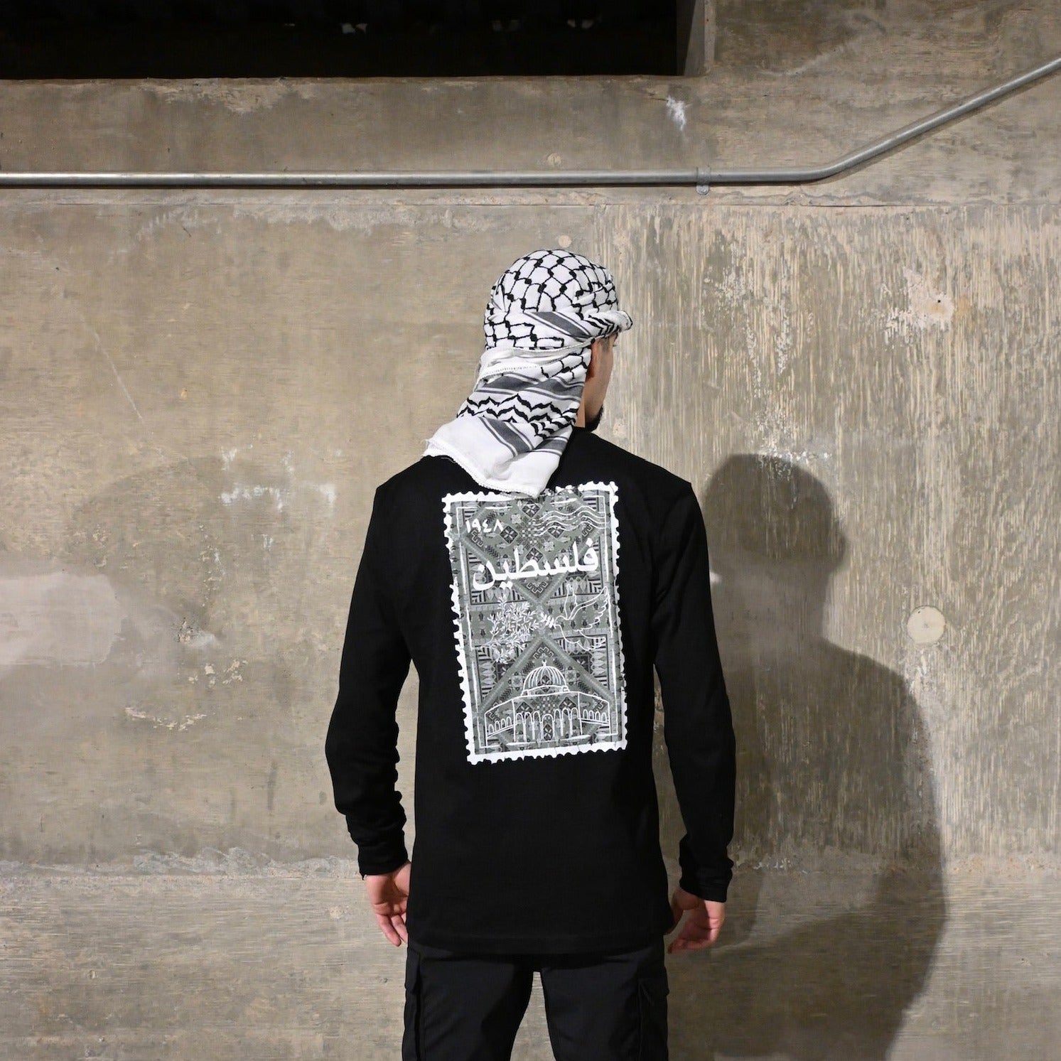Palestine Stamp Long Sleeve - Unisex