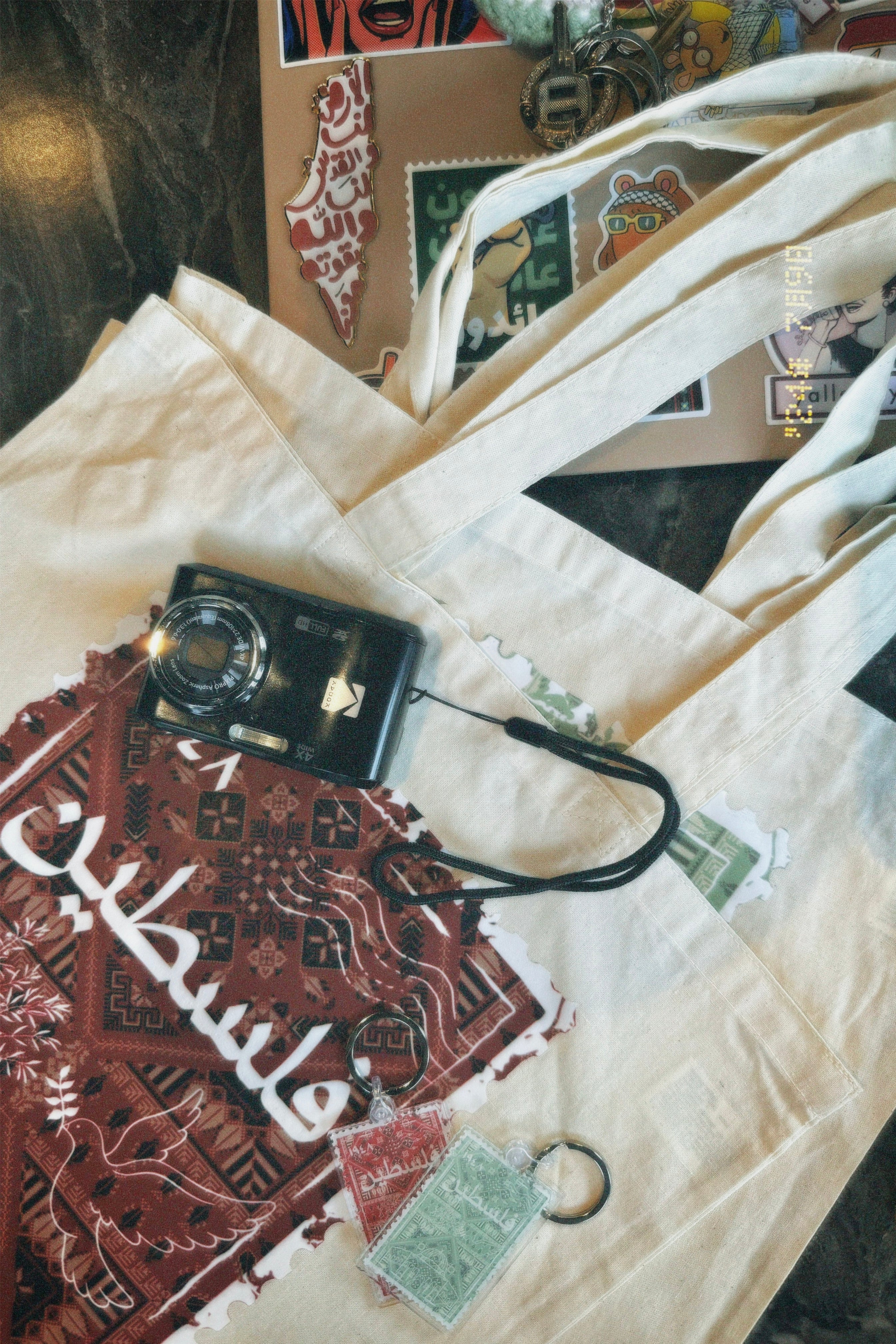 Palestinian Stamp Tote