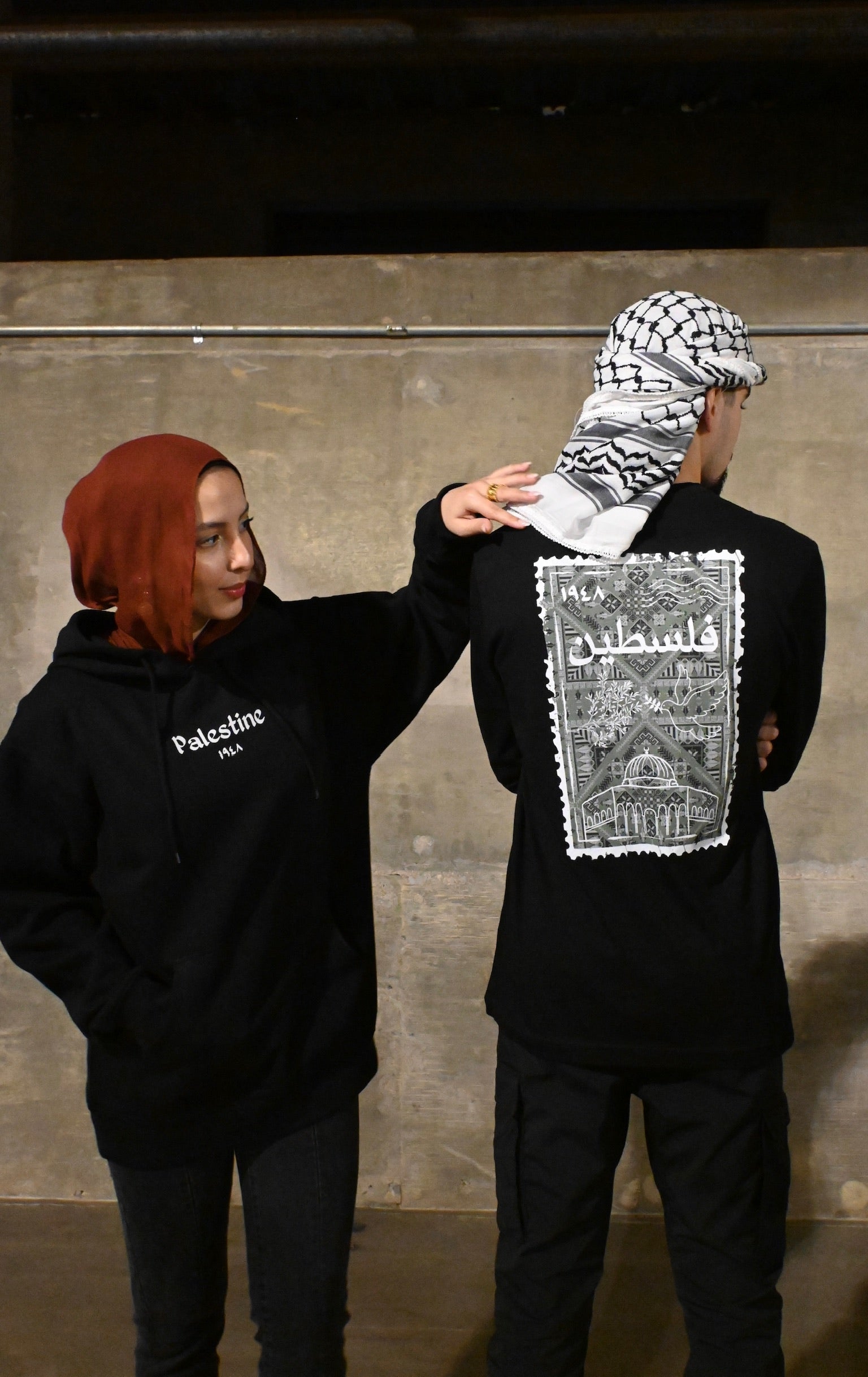 Palestine Postage Crewneck - Unisex