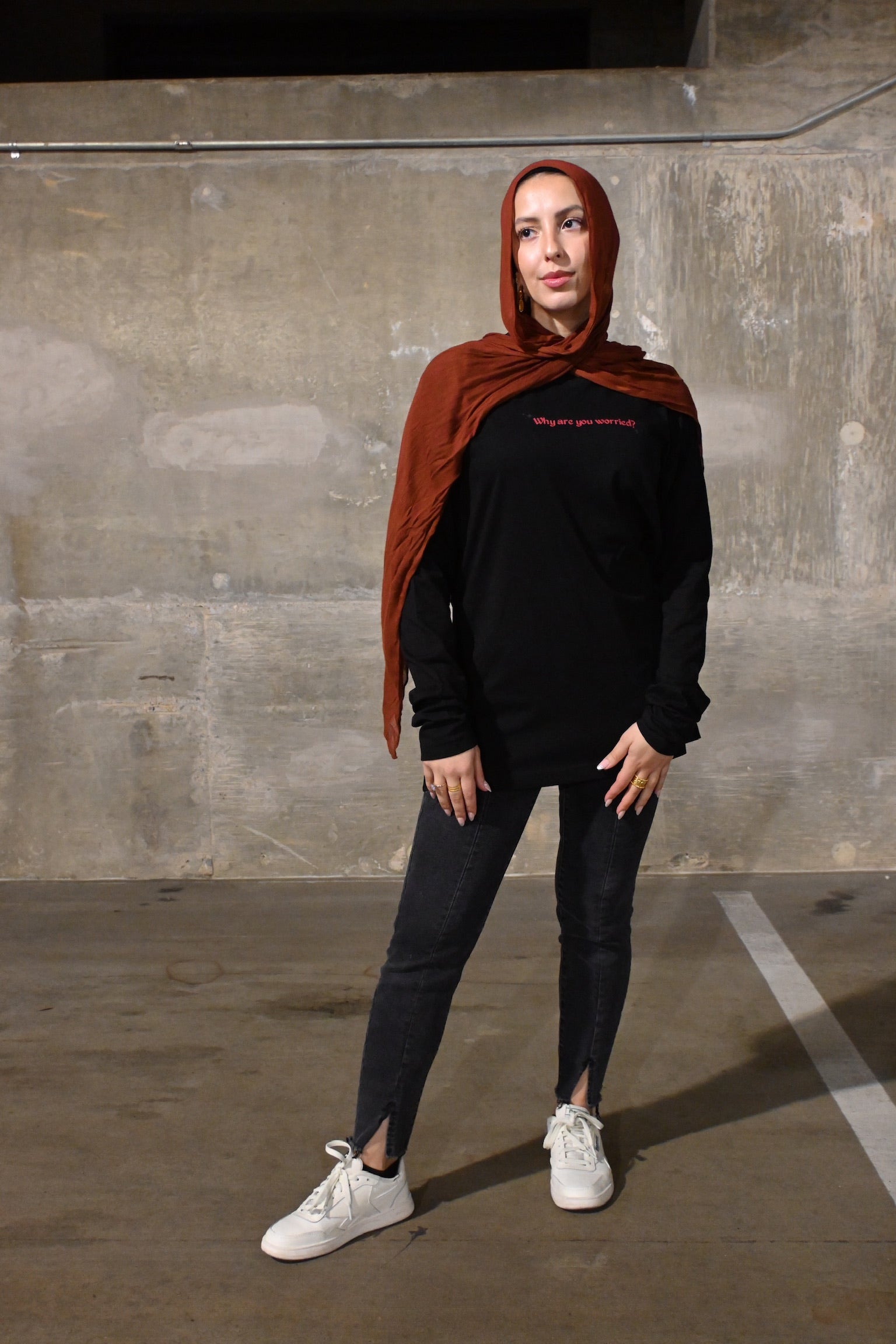 "Why Are You Worried?" Long Sleeve - Unisex