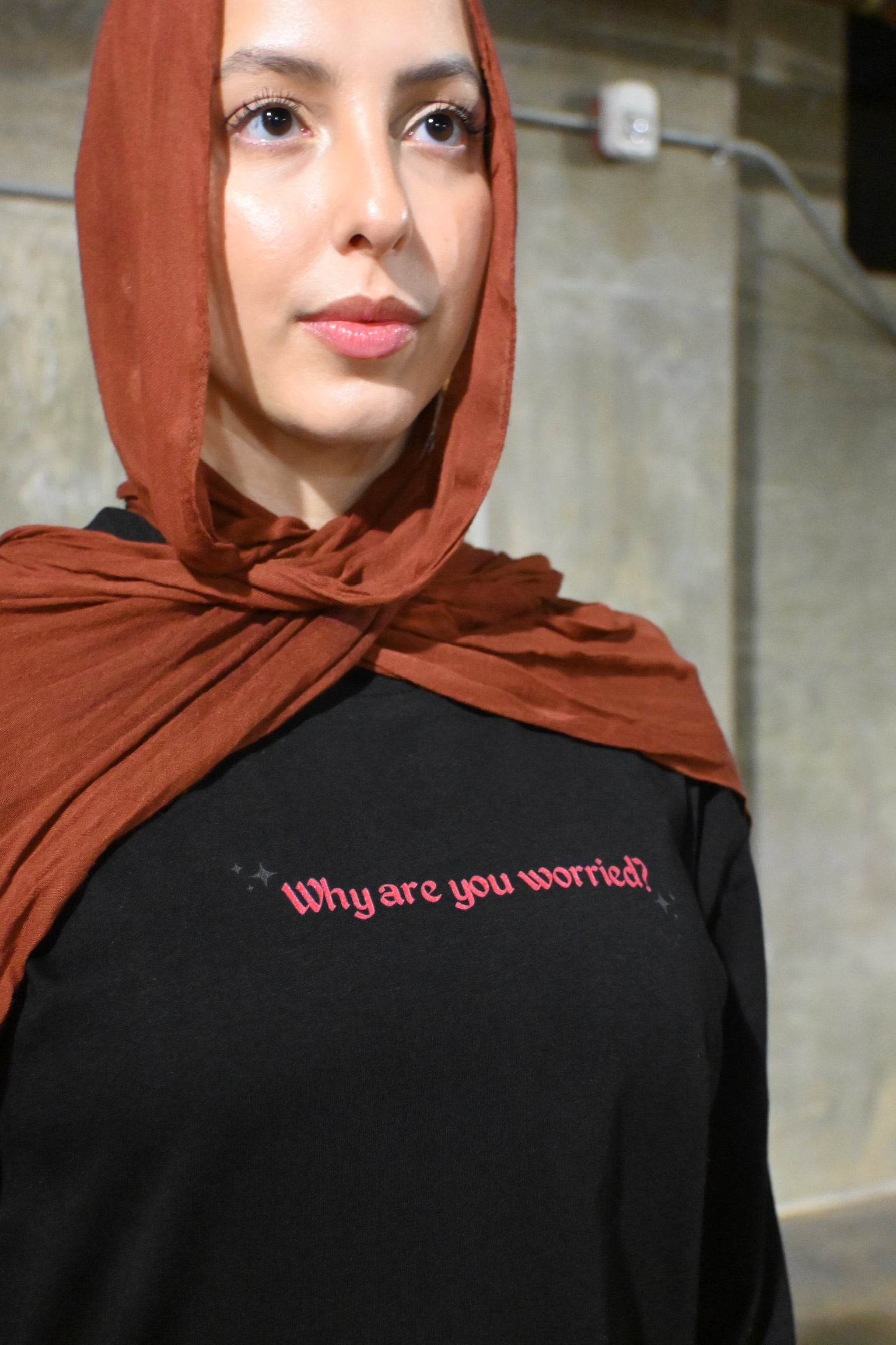 "Why Are You Worried?" Long Sleeve - Unisex