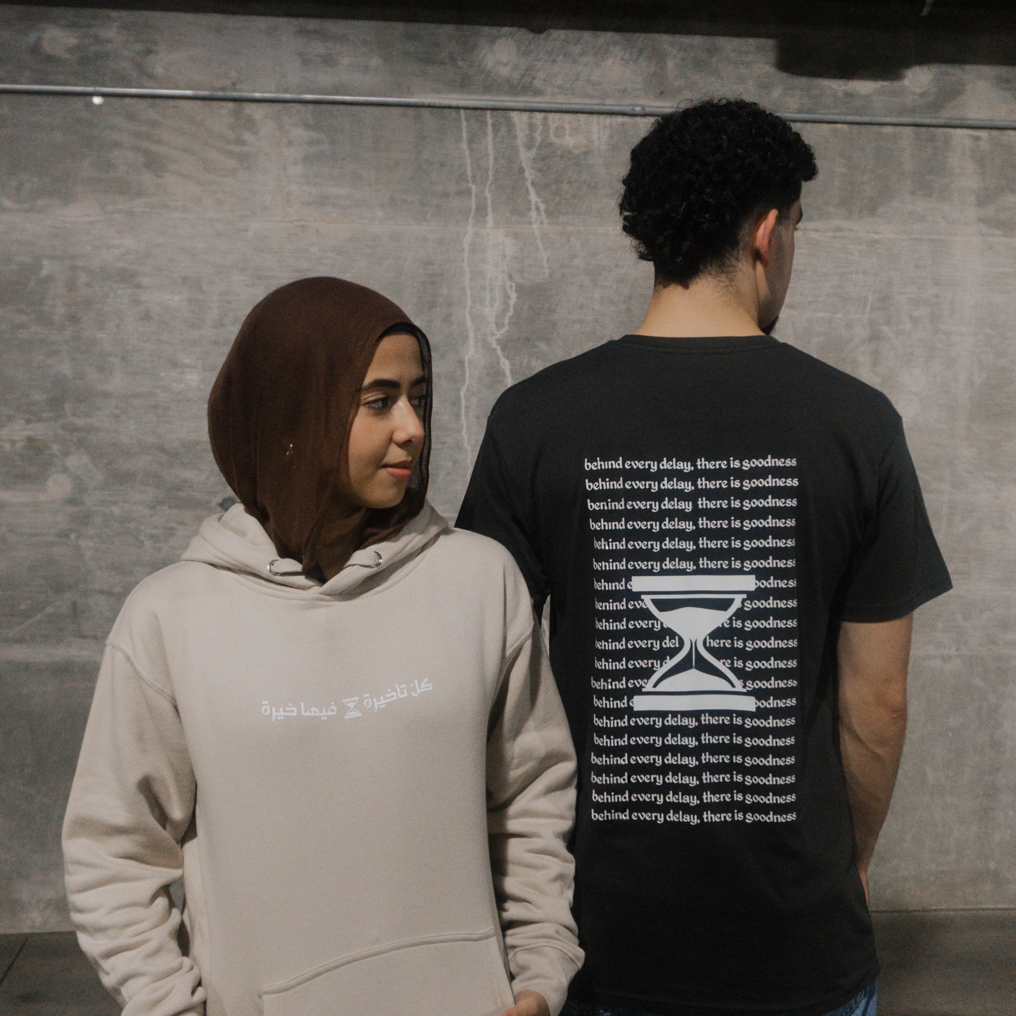 "Behind Every Delay There is Goodness" Hoodie - Unisex