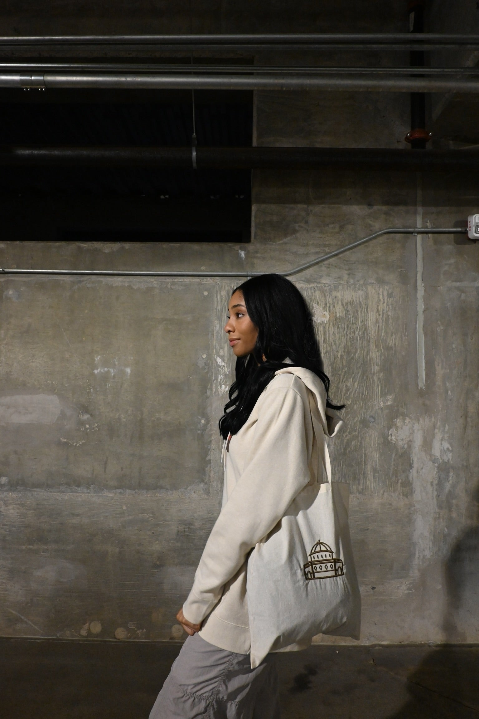 Dome of the Rock Embroidered Tote Bag
